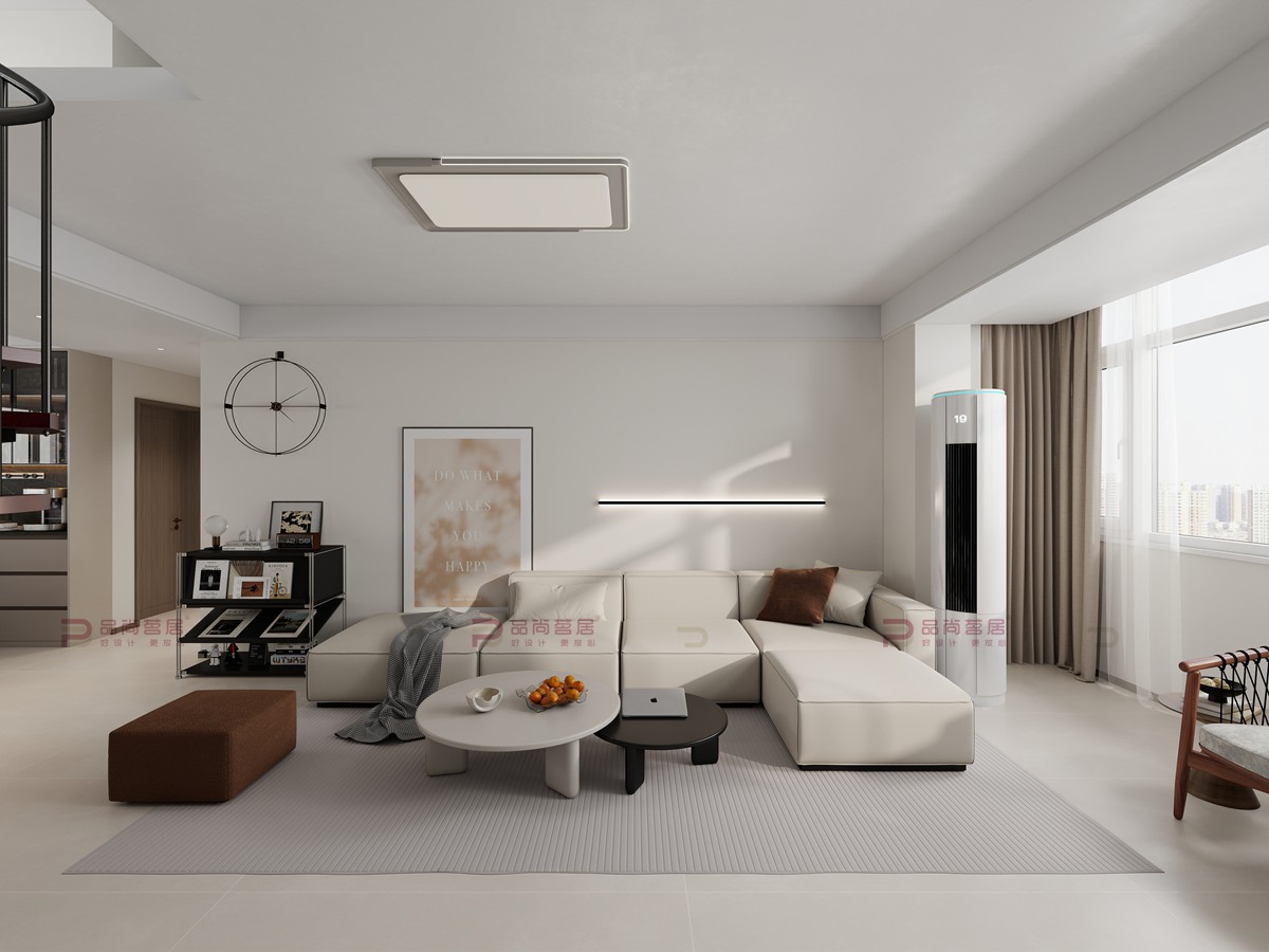 大连兰溪文苑套内98平米老房改造装修案例